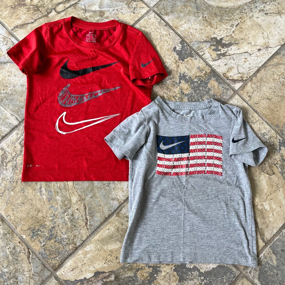 Nike boys size 5-6 shirts